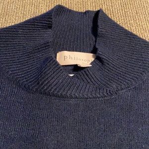 Philosophy Dark blue sweater